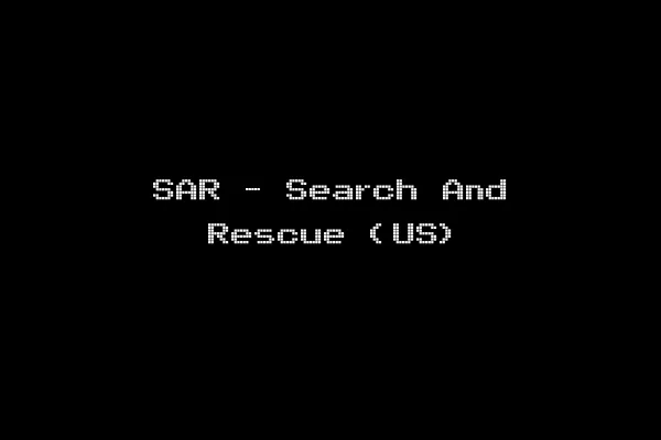 SAR - Search And Rescue (US)