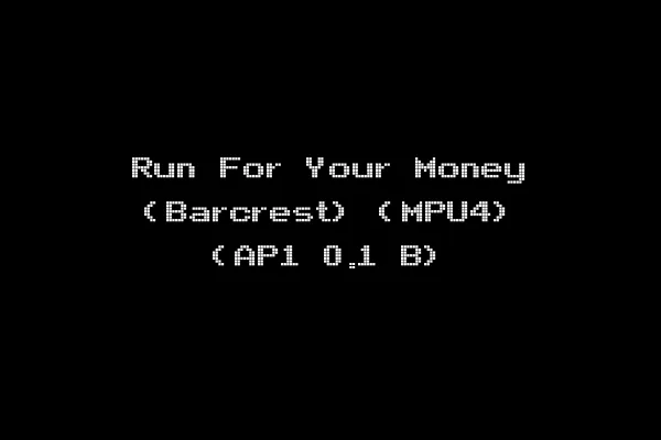 Run For Your Money (Barcrest) (MPU4) (AP1 0.1 B)