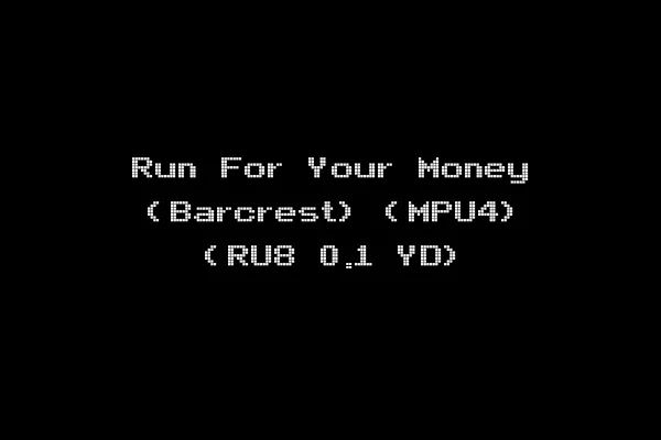 Run For Your Money (Barcrest) (MPU4) (RU8 0.1 YD)
