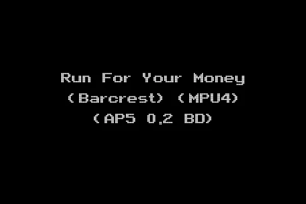 Run For Your Money (Barcrest) (MPU4) (AP5 0.2 BD)