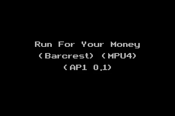 Run For Your Money (Barcrest) (MPU4) (AP1 0.1)