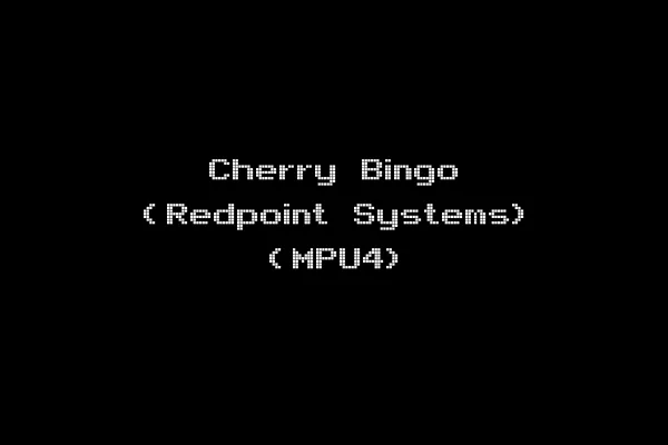 Cherry Bingo (Redpoint Systems) (MPU4)