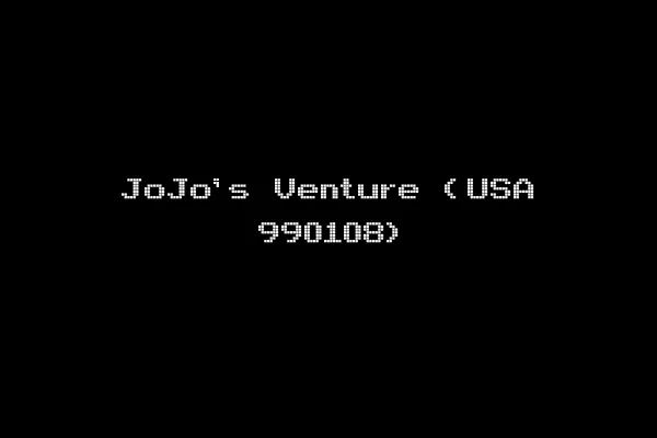 JoJo's Venture (USA 990108)