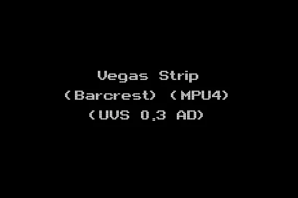 Vegas Strip (Barcrest) (MPU4) (UVS 0.3 AD)