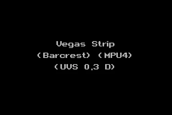 Vegas Strip (Barcrest) (MPU4) (UVS 0.3 D)