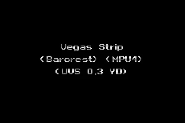 Vegas Strip (Barcrest) (MPU4) (UVS 0.3 YD)