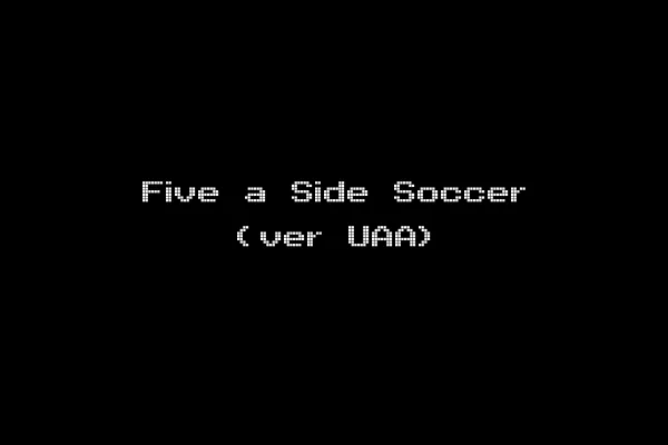 Five a Side Soccer (ver UAA)