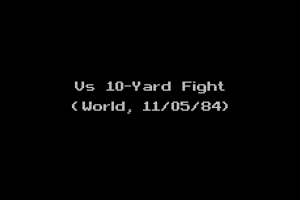 Vs 10-Yard Fight (World, 11/05/84)