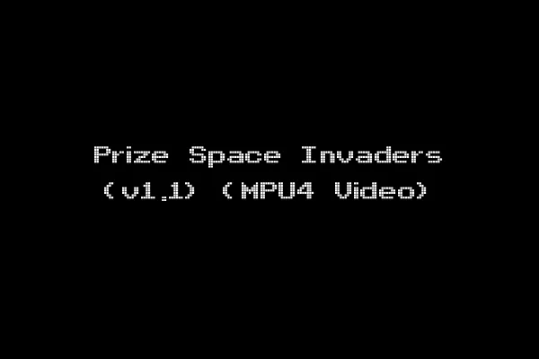 Prize Space Invaders (v1.1) (MPU4 Video)