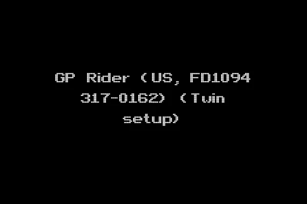 GP Rider (US, FD1094 317-0162) (Twin setup)