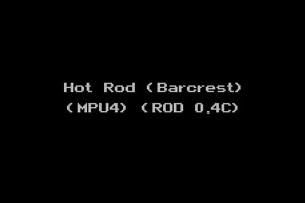 Hot Rod (Barcrest) (MPU4) (ROD 0.4C)