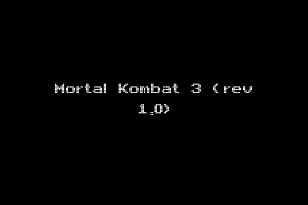 Mortal Kombat 3 (rev 1.0)