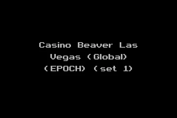Casino Beaver Las Vegas (Global) (EPOCH) (set 1)