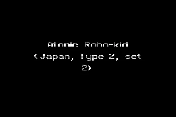 Atomic Robo-kid (Japan, Type-2, set 2)