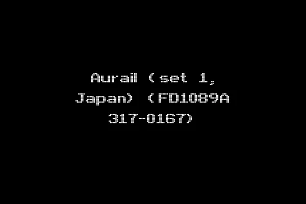 Aurail (set 1, Japan) (FD1089A 317-0167)