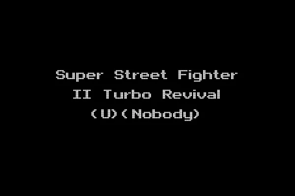 Super Street Fighter II Turbo Revival (U)(Nobody)