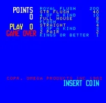 Cal Omega - Game 15.7 (Double-Draw Poker)