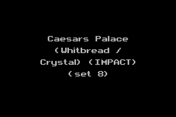 Caesars Palace (Whitbread / Crystal) (IMPACT) (set 8)