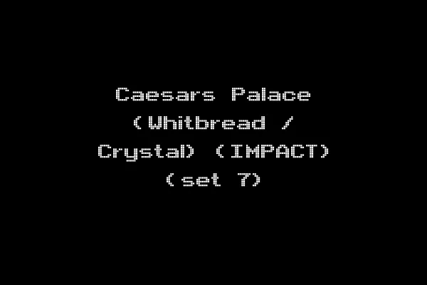 Caesars Palace (Whitbread / Crystal) (IMPACT) (set 7)
