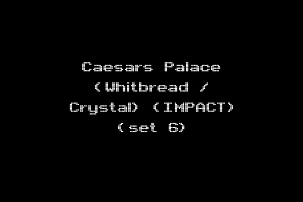 Caesars Palace (Whitbread / Crystal) (IMPACT) (set 6)