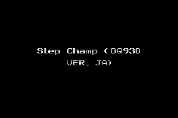 Step Champ (GQ930 VER. JA)