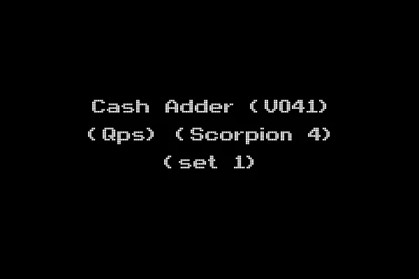 Cash Adder (V041) (Qps) (Scorpion 4) (set 1)