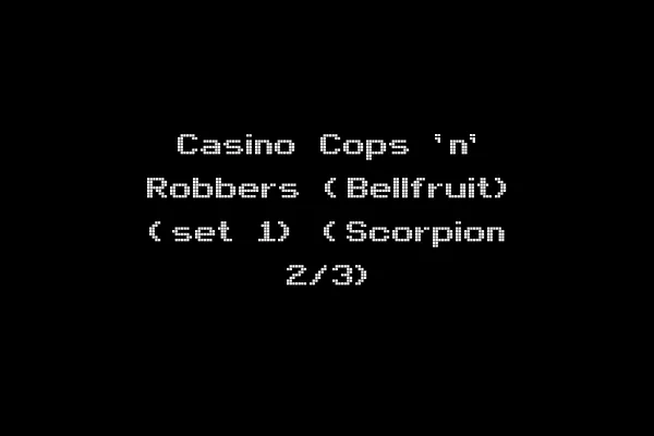 Casino Cops 'n' Robbers (Bellfruit) (set 1) (Scorpion 2/3)