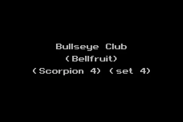 Bullseye Club (Bellfruit) (Scorpion 4) (set 4)