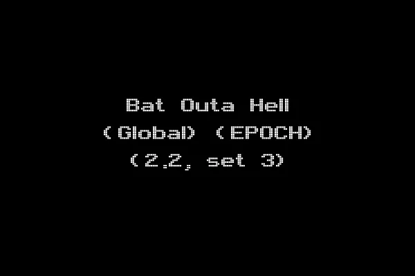 Bat Outa Hell (Global) (EPOCH) (2.2, set 3)