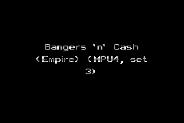 Bangers 'n' Cash (Empire) (MPU4, set 3)