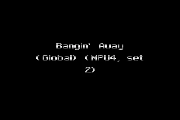 Bangin' Away (Global) (MPU4, set 2)