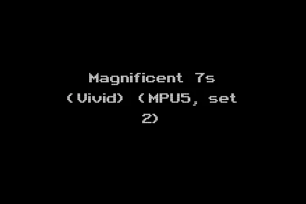 Magnificent 7s (Vivid) (MPU5, set 2)