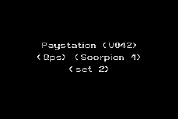 Paystation (V042) (Qps) (Scorpion 4) (set 2)