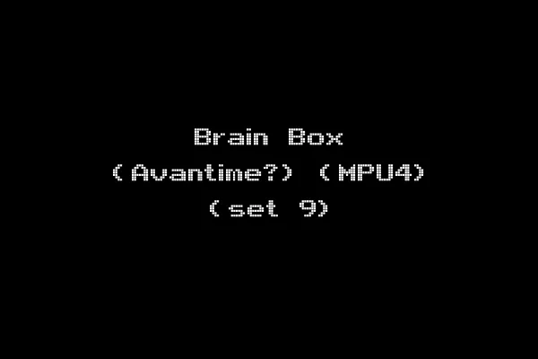 Brain Box (Avantime?) (MPU4) (set 9)