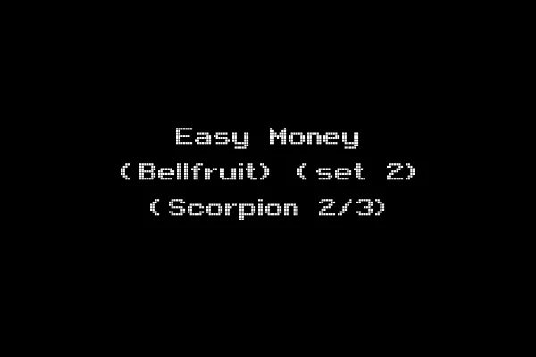 Easy Money (Bellfruit) (set 2) (Scorpion 2/3)