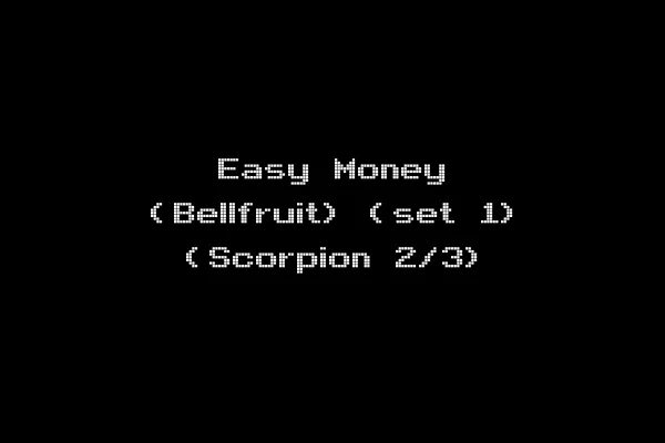 Easy Money (Bellfruit) (set 1) (Scorpion 2/3)