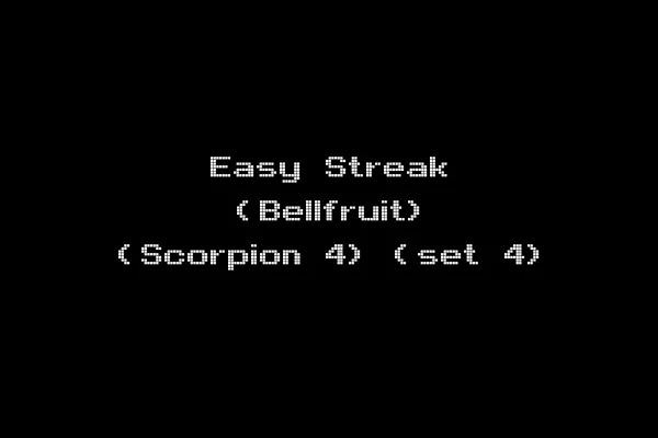 Easy Streak (Bellfruit) (Scorpion 4) (set 4)