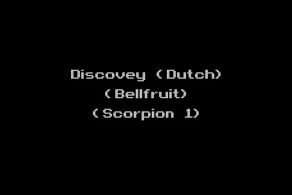 Discovey (Dutch) (Bellfruit) (Scorpion 1)