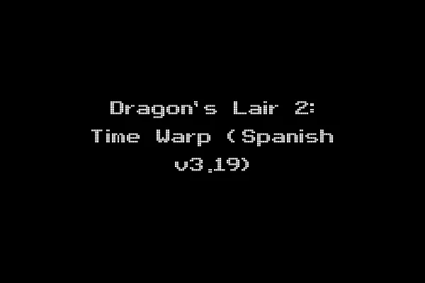 Dragon's Lair 2: Time Warp (Spanish v3.19)