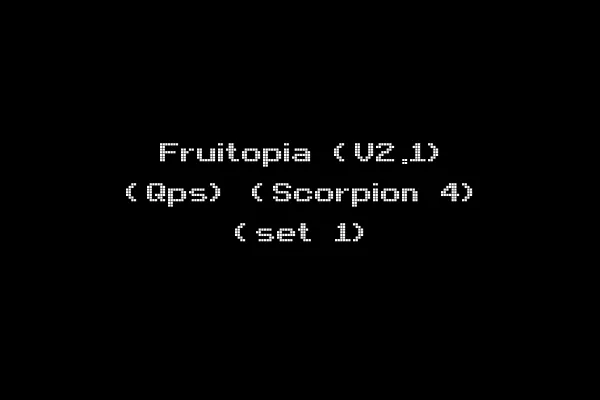Fruitopia (V2.1) (Qps) (Scorpion 4) (set 1)
