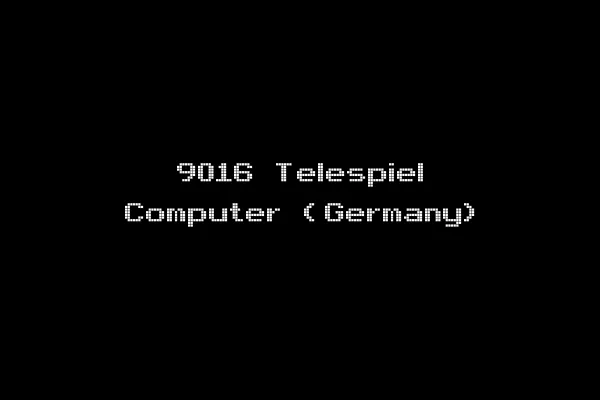 9016 Telespiel Computer (Germany)