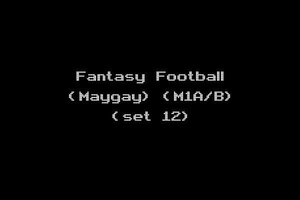 Fantasy Football (Maygay) (M1A/B) (set 12)