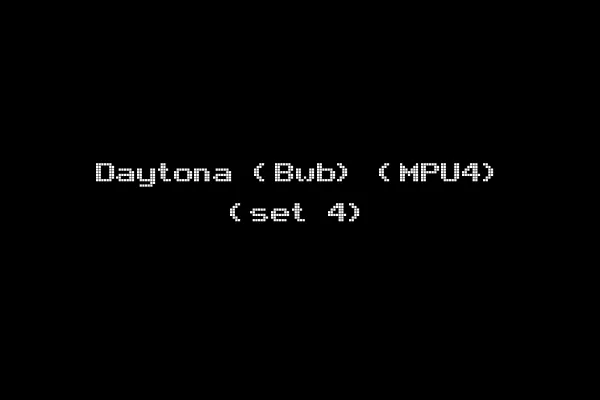 Daytona (Bwb) (MPU4) (set 4)