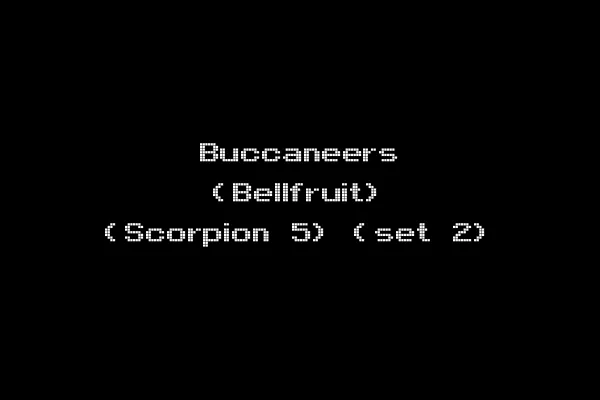Buccaneers (Bellfruit) (Scorpion 5) (set 2)