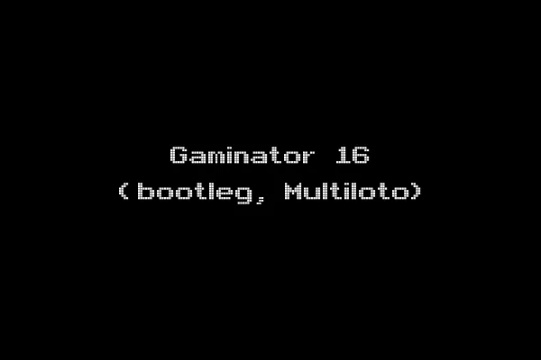 Gaminator 16 (bootleg, Multiloto)