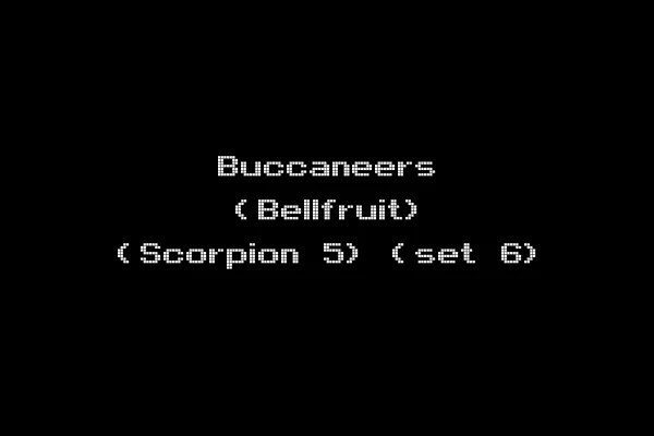 Buccaneers (Bellfruit) (Scorpion 5) (set 6)