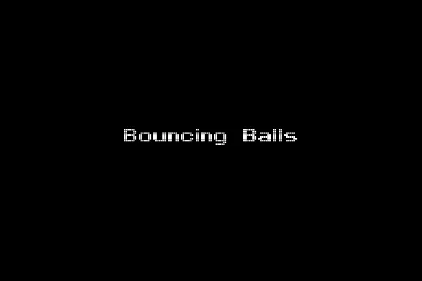 Bouncing Balls