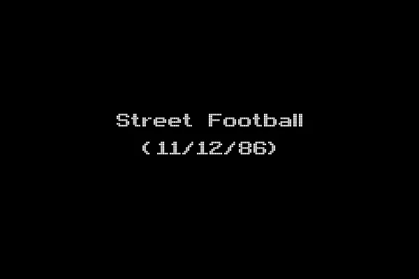 Street Football (11/12/86)