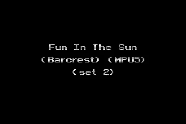 Fun In The Sun (Barcrest) (MPU5) (set 2)