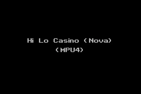 Hi Lo Casino (Nova) (MPU4)